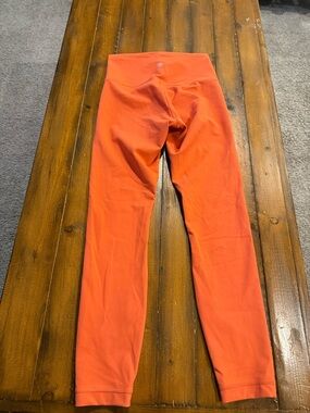 lululemon athletica Orange High-Rise Leggings